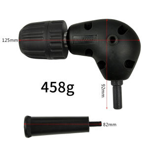 QBLADE Kit Adaptor Bor Sudut Hitam 3120 3121A