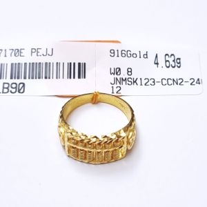 JIN JING CINCIN SEMPOA COPPER COIN SIZE 11-20 EMAS 916 TULEN 4g-5g UP