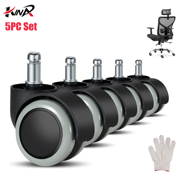 Office Chair Replacement Caster Roller Chair Wheels 2 Inch Swivel