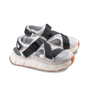 [Little Blue Lamb] Flexible Lightweight Podiatry Kids Sandals- Grey Black