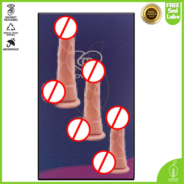 COD 5 inch 12cm Realistic Manual Dildo Orgasm Penis AW0045S