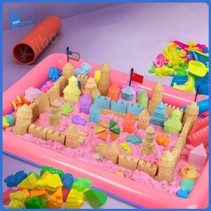 DIY Space Sand Childrens Educational Toy Soft Sand Childrens Toy Set