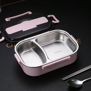 【SG】Lunch Box Bento Box 304 Stainless Steel Portable Thermos Leak-Proof Fresh Box 保温盒