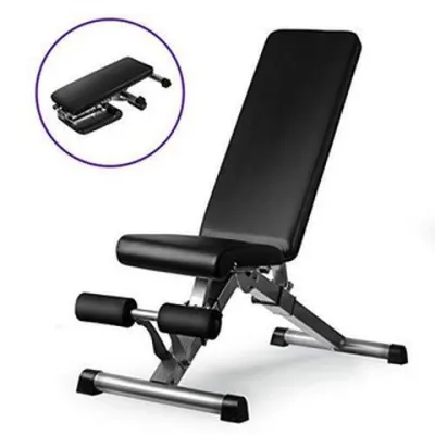Adjustable Foldable Weight Bench Multiuse Exercise Incline Decline Flat Workout Bench Fitness Equipment for Bench Press
