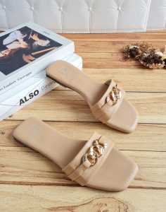 ABBUSHOES RN 07 flat teflek rantai amigos 1cm