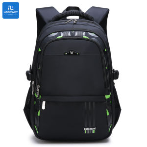 LORDWEY Cặp Sách Thương Hiệu Nổi Tiếng Ba Lô Đi Học Nylon Chống Nước Cho Nam Thanh Thiếu Niên Ba Lô Oxford Sức Chứa Lớn Cặp Đi Học