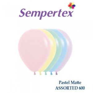 50pcs Sempertex 5" Pastel Matte Series Balloons Belon (50pcs/pack)