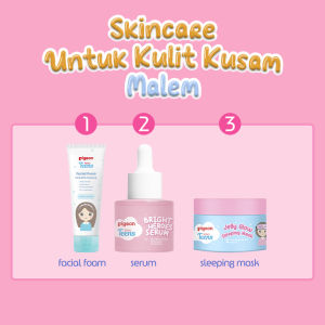 Pigeon Teens 1 Paket Lengkap Skincare Kulit Kusam