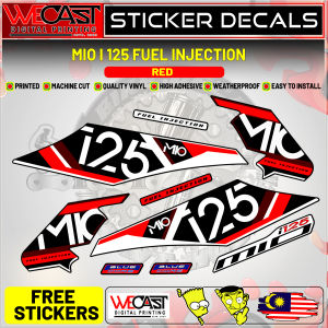 WECAST Mio i125 Fuel Injection Decals Sticker for Motorcycle Accessories High Quality