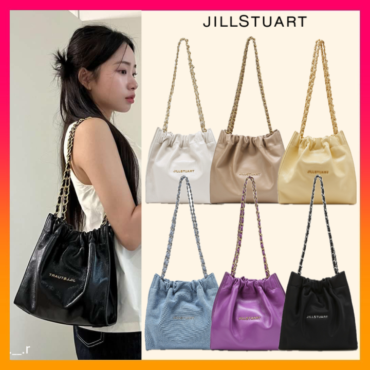 JILL STUART ★[Coco Chain] Drawstring chain shoulder bag S★ Designer fashion, Seoul-fully created | W Concept