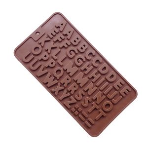 Number Letter Silicone Chocolate Mold Cake Mold Fondant Cake Decorating Tools DIY Chocolate Baking Tools