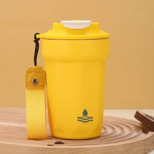 Termos Kopi Vakum Segi Delapan Fausta 450 ml Tahan Panas dan Dingin