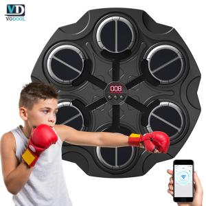 [Uetech] Music Boxing Machine Wall Mount Boxing Training Punching Equipment Rechargeable for Home Office Gym