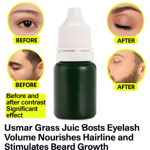 Usma Grass Liquid Hair Growth Liquid Eyelash Growth Liquid Hairline Growth Nourishing Liquid Eyebrow Growth Liquid