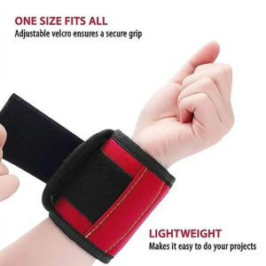 GELANG MAGNETIC PERKAKAS 3 ROW / 5 ROW sabuk Magnet tukang kontraktor kontruksi Magnetic Wristband