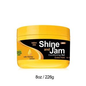 【Ready Stock/COD】Natural Styling Products Shine And Jam Moisturizing And Shaping Hair Wax Edge Control Dirty Braid Gel Hair Gel