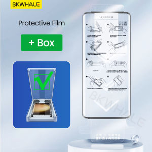 BKWHALE Uốn màn hình bảo vệ phim Đối với Samsung Galaxy S24 Ultra S23 Ultra S22 Ultra S21 Ultra S20 Ultra Note20 Ultra HD trong suốt mềm phim
