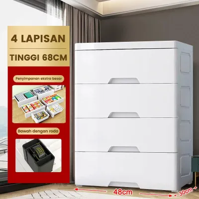 Animacos Lemari plastik Lemari plastik susun Lemari plastik jumbo Lemari plastik gantung Lemari bayi[ Garansi lima tahun ]
