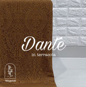 MIXPETAL - BAHAN KAIN KEBAYA SEMI PERANCIS KATUN DOVE DANTE