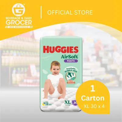 [Klang Valley] Huggies Pants AirSoft SJP ‎- ‎XL ‎4‎x‎30‎s