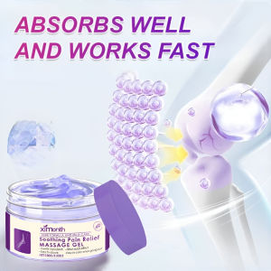 Body Massage Gel with Arnica Menthol Fast-Absorbing Joint Pain Relief Muscle Soothing Formula for Knees Elbows Shoulders