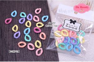 อะไหล่โซ่สีติดเล็บ ประดับตกแต่งเล็บ 1 ชุด มี 20 ชิ้น