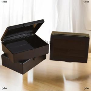 [COD] fjdse กล่องเก็บของพลาสติกใสกล่องเก็บการ์ดขนาดเล็กกล่องจัดระเบียบโต๊ะกล่องเครื่องเขียน