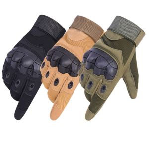 SERAPHYXO Thể thao ngoài trời Chống trượt Guantes Da đốt ngón tay cứng Phụ kiện thiết bị xe máy Nửa ngón tay Găng tay hở ngón Găng tay nam Găng tay đi xe máy Găng tay không ngón