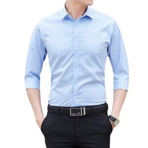 Bộ sưu tập sơ mi dài tay nam công sở Form dáng đẹp phong cách Hàn Quốc