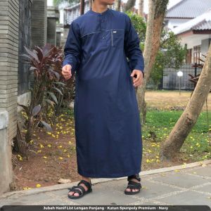 Baju Jubah Gamis Muslim Koko  Pria Remaja Dewasa Katun Polos Casual Terbaru Premium