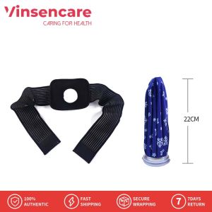 Vinsencare 6/9/11 Reusable Cold compress Ice bag Therapy Sports Injury Hot Water Bag Pain Relief with Wrap belt with Adjustable Straps-Ideal for Injuries Pain Relief and Temperature Therapy