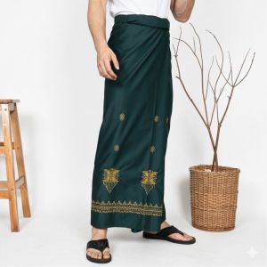 Sarung Bordir Pintu Aceh Motif Timbul Keren Sarung Sholat Pria Dewasa