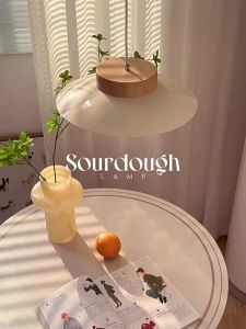 Japanese Wabi-sabi Style Pendant Light Retro Dining Light Cafe Decorative Hanging Light Kitchen Bar Counter Chandelier Ceiling Lights Minimalist Bedroom Bedside ChandelierFast shipping