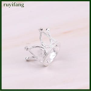 ruyifang อุปกรณ์เสริมตุ๊กตาโลหะ Crown Headwear hairwear อุปกรณ์เสริมสำหรับตุ๊กตา1/6