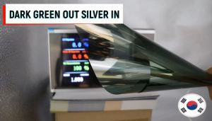 Free* TOOLS Outside Inside Silver/Tinted Film for House Window/Building Film Korea Film (Dark Green)