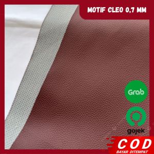 Kulit Jeruk Maroon Ukuran 46 x 90 cm Tebal 0.7 mm Jok Motor Oscar Cleo Sofa Premium Semua Motor