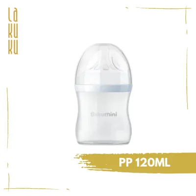 LAKUKU - Sakumini Baby Natural Milk Feeding Bottle Botol Susu Bayi Newborn PP dan PPSU