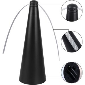 MLADEN Portable USB Fly Catcher Automatic Fly Repellent Fan 360° Rotation Mosquito Insect Repeller Blade Table Fan Anti Insect