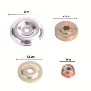 【6 Blades】Metal Trimmer Head Replacement for Lawn Mower Grass Cutter Mata Pisau Mesin Rumput Tahan Lama Gardening Weeding Tool