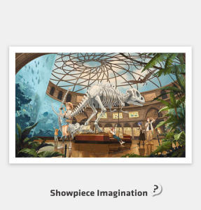 Pintoo Jigsaw Puzzle 1000 pcs H3109: DONGLONGDONG - Night at the Nature Museum (1000pcs)