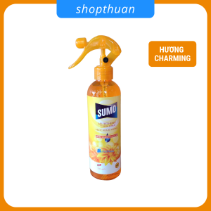Nước xịt phòng Sumo 350ml hương Charming ( chai vàng)