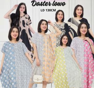 4 pcs paket usaha Daster Lowo kalong Jumbo wanita Bahan Rayon premium JUMBO
