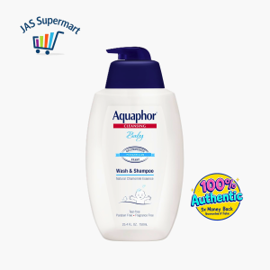 Aquaphor Baby Wash and Shampoo 750ml Tear Free Gentle Cleanser for Sensitive Skin