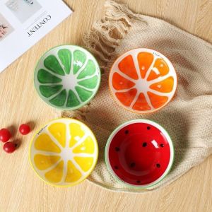 Bát Ăn Cơm 🍑 Hoa Quả 🍑 Bộ Bát Đĩa Sứ Decor Chén Dĩa Dễ Thương Cute Cao Cấp S15