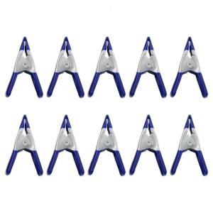 10Pieces Metal A-shaped Clip 2 Inch Spring Clamps Woodworking Grip Powerful Tools Fixed Clamps Home Crafts Repair Tool