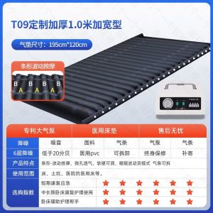 Airbed With Pump Single Air Bed  Air Bed Mattress With Pump  Bedsore Mattress Paralysis Patient Fluctuation Inflatable Single Household 气垫床