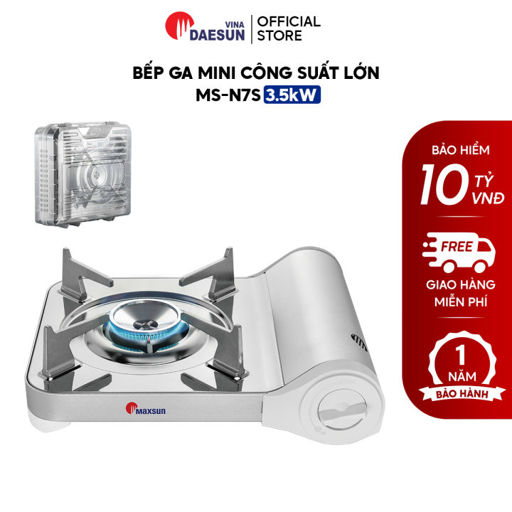 Bếp Ga Mini Công Suất Lớn MS-N7S - Công Suất 3500W | Thiết Kế Siêu Mỏng ...