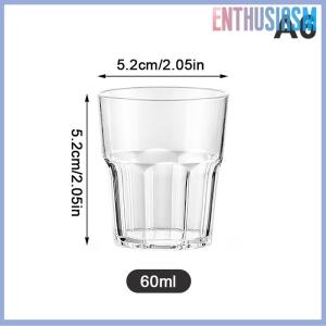 【Enthusiasm】🌟🌟【Hot Sale】🎈 Acrylic Whiskey Cups Unbreakable Transparent Beer Cup Plastic Coffee Milk Breakfast Cup Spirit Drinkware Juice Tea Cup
