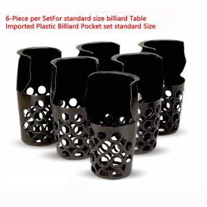 【HOT】 Brand New 6 pieces (1 Set) Billiard Basket Plastic Pockets for Billiard Set