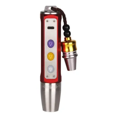 ₪┇♤ USB Charging Jade Identification Flashlight 3 Color Light Gem Jewelry Lamp Mini LED Torch Outdoor Waterproof Camping Lamp